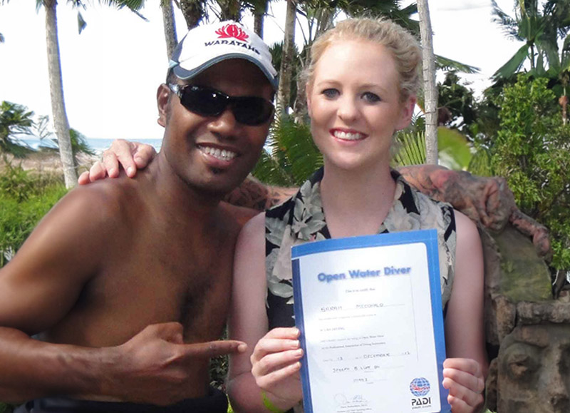 Get PADI certified
